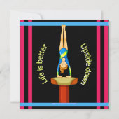 Gymnastiek Vault-leven is beter onderaan (Achterkant)