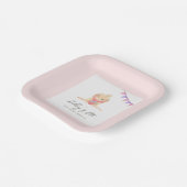 Gymnastiek Verjaardagsfeestje Borden Papieren Bordje (Gebogen)