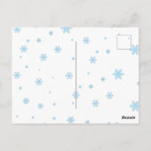 Gymnastiek vertelt de Kerstman dat ik dit jaar goe Briefkaart (Achterkant)