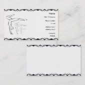 Gymnastiek Visitekaartje (Voorkant / Achterkant)