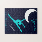 Gymnastiek voor de maan   legpuzzel (Horizontaal)