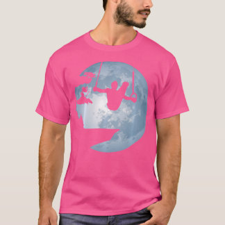 Gymnastiek voor de Volle Maan Silhouet Ring G T-shirt