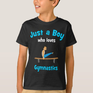 Gymnastiek voor jongens Gymnastiek T-shirt