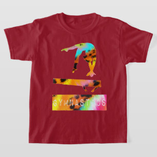 Gymnastiek Wild Animal Print Balance Beam T-Shirt
