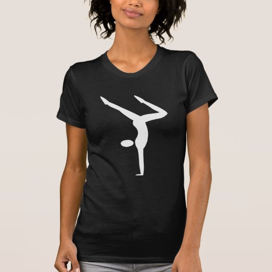 Gymnastiek - Wit T-shirt (Voorkant)