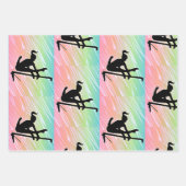 Gymnastiek Wrapping Paper Sheet Set (Voorkant 3)