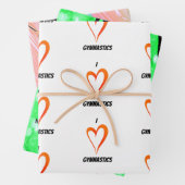 Gymnastiek Wrapping Paper Sheet Set (In situ)