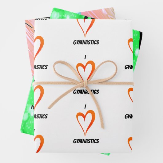Gymnastiek Wrapping Paper Sheet Set (In situ)