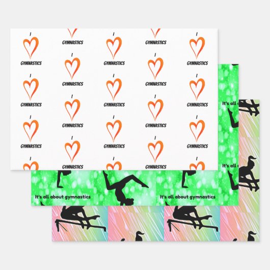 Gymnastiek Wrapping Paper Sheet Set (Set)