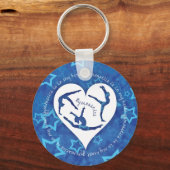 Gymnastiek zit in mijn hart Keychain (Voorkant)