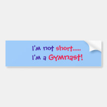 GymnastiekBumpersticker