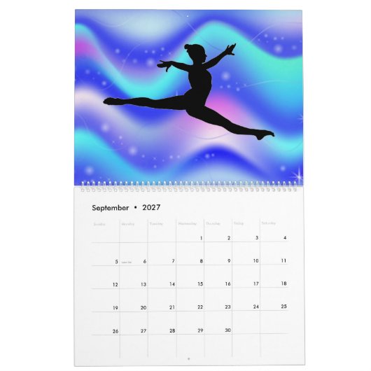 Gymnastiekkalender Kalender (Sep 2027)