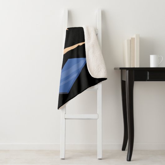 Gymnastiekmeisjes Sherpa blanket gepersonaliseerd. Sherpa Deken (In situ)