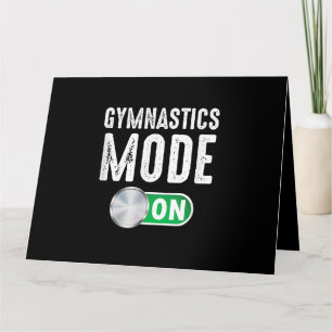 Gymnastiekmodus op gazolgymnast atlete cola kaart