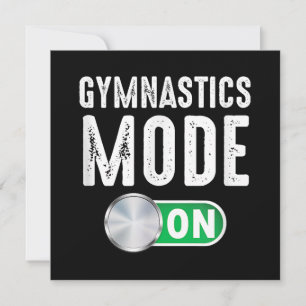 Gymnastiekmodus op gazolgymnast atlete cola save the date