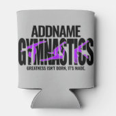 GymnastiekNAAM Acrobat Team Handspring Gymnast Blikjeskoeler (Achterkant)