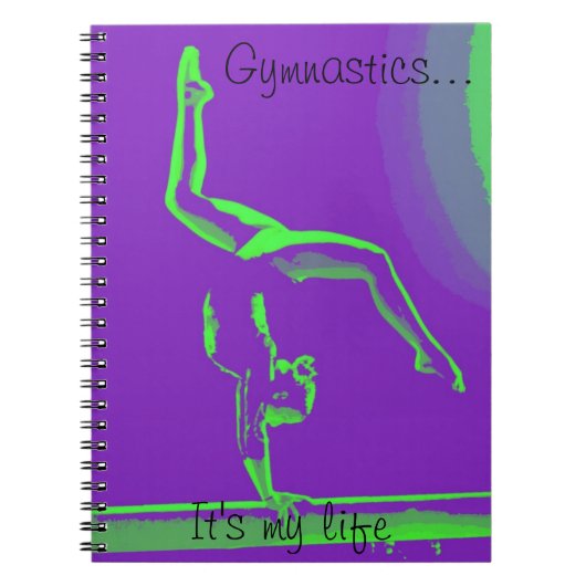 Gymnastieknotebook Notitieboek (Voorkant)