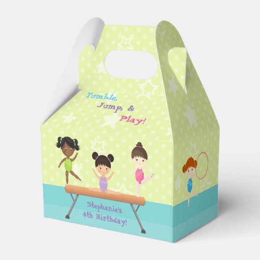 Gymnastiekpartij Bedankdoosjes (Achterkant)