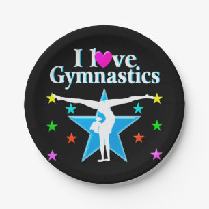 GYMNASTIEKPRINSES PAPIEREN BORDJE