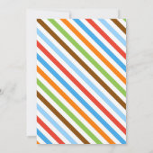 Gymnastiekuitnodiging | Gymnastiek Birthday Invite Kaart (Achterkant)