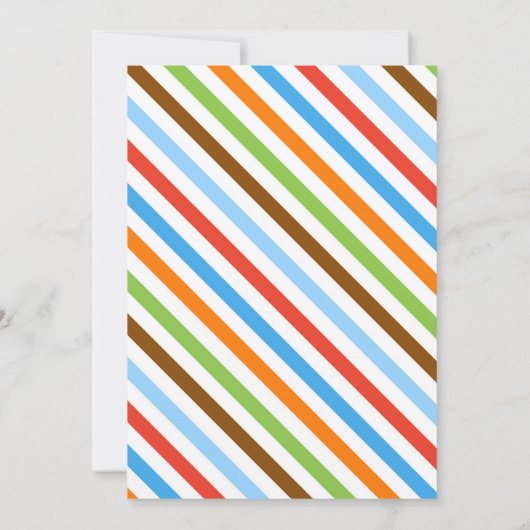 Gymnastiekuitnodiging | Gymnastiek Birthday Invite Kaart (Achterkant)