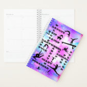 Gymnastiekvaardigheden Crosswords Personalized Pla Planner (Display)