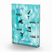 Gymnastiekvault, bars, Beam, Floor Custom Fotoblokken (Rechts)