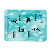 Gymnastiekvault, bars, Beam, Floor Custom Magneet (Horizontaal)