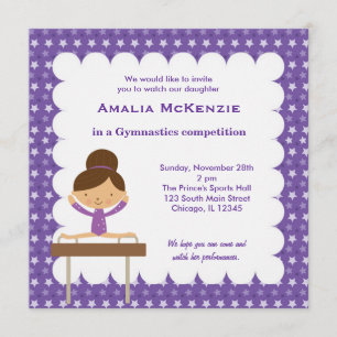 Gymnastiekwedstrijd Kaart