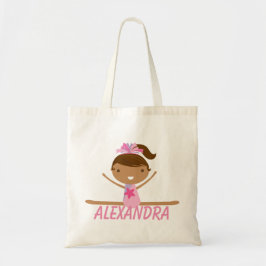 Gymnastiekzak voor gepersonaliseerde meisjes tote bag