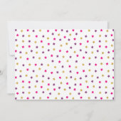 Gymnastique 3e Invitation anniversaire | Rose chau (Dos)