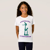Gymnastique acrobatique - T-Shirt Acro Filles (Devant entier)