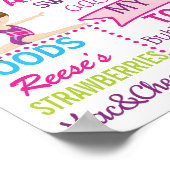 Gymnastique Affiche de fête d'anniversaire (Coin)