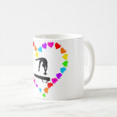 Gymnastique Amour Mug (Devant droit)