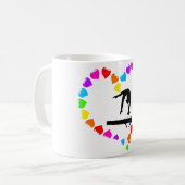Gymnastique Amour Mug (Devant gauche)