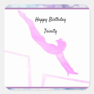 Gymnastique Anniversaire des barres inéven Sticker