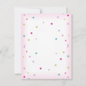 Gymnastique Anniversaire Fête Blonde Hair Merci (Dos)