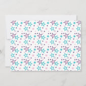 Gymnastique Anniversaire Invitation avec photo (Dos)