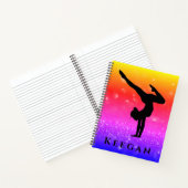 Gymnastique arc-en-ciel Carnet spirale (Intérieur)