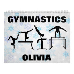 Gymnastique Calendrier des flocs de neige hivernau