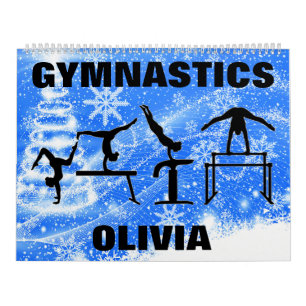 Gymnastique Calendrier hivernal de neige