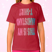 Gymnastique "C'est mon T-shirt à main" T-shirt