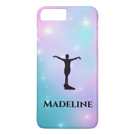 Gymnastique coque iphone Apple - Personnaliser ave (Dos)