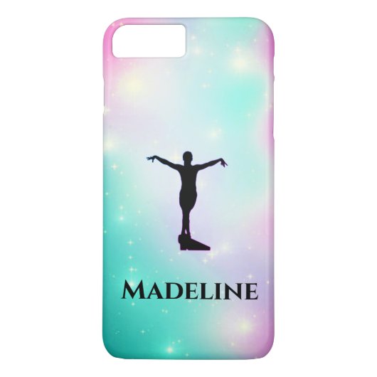 Gymnastique coque iphone Apple - Personnaliser ave (Dos)