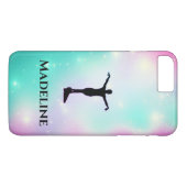 Gymnastique coque iphone Apple - Personnaliser ave (Dos (Horizontal))