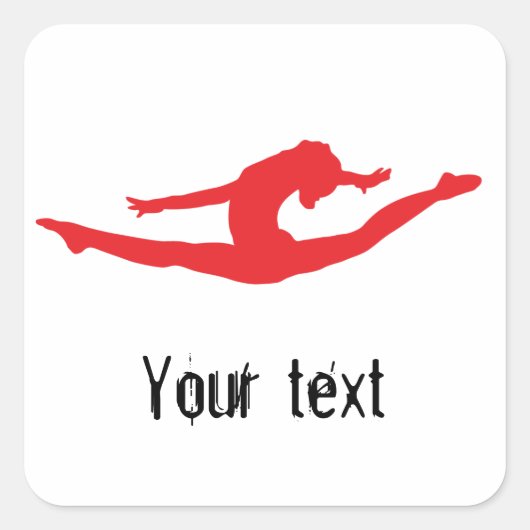Gymnastique Danse Stickers Cheer (Devant)