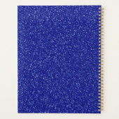 Gymnastique de la Parties scintillant bleue royale (Dos)