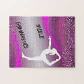 Gymnastique fille Jigsaw personnalisées Puzzle (Horizontal)