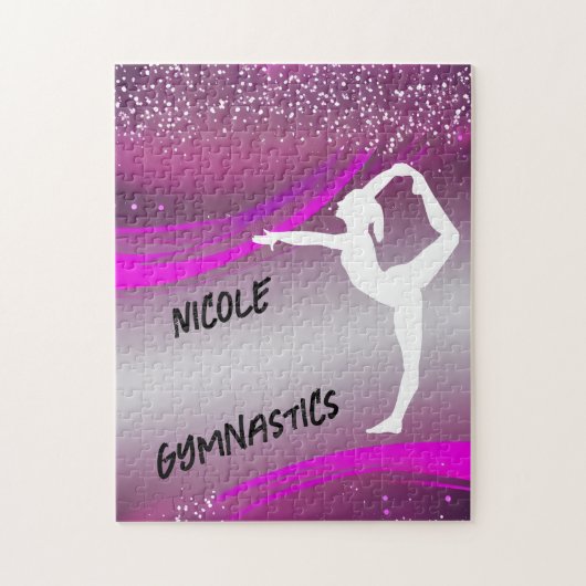 Gymnastique fille Jigsaw personnalisées Puzzle (Vertical)