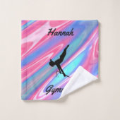 Gymnastique Filles 3 pièces Serviettes ensemble av (Gant de toilette)